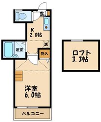 ビュータマガワの物件間取画像